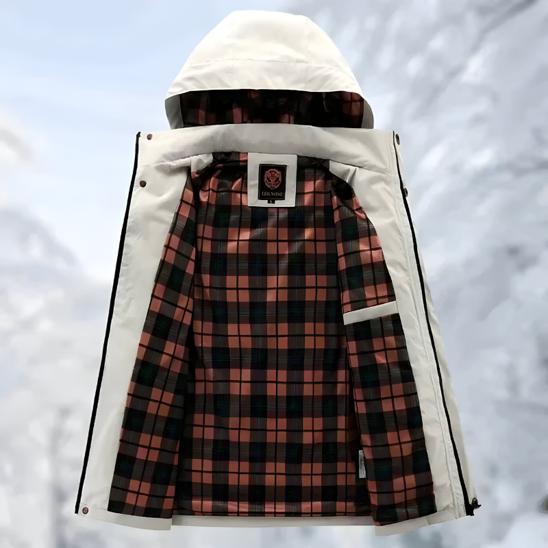 Enzo™ | Stijlvolle outdoor jas met meerdere zakken