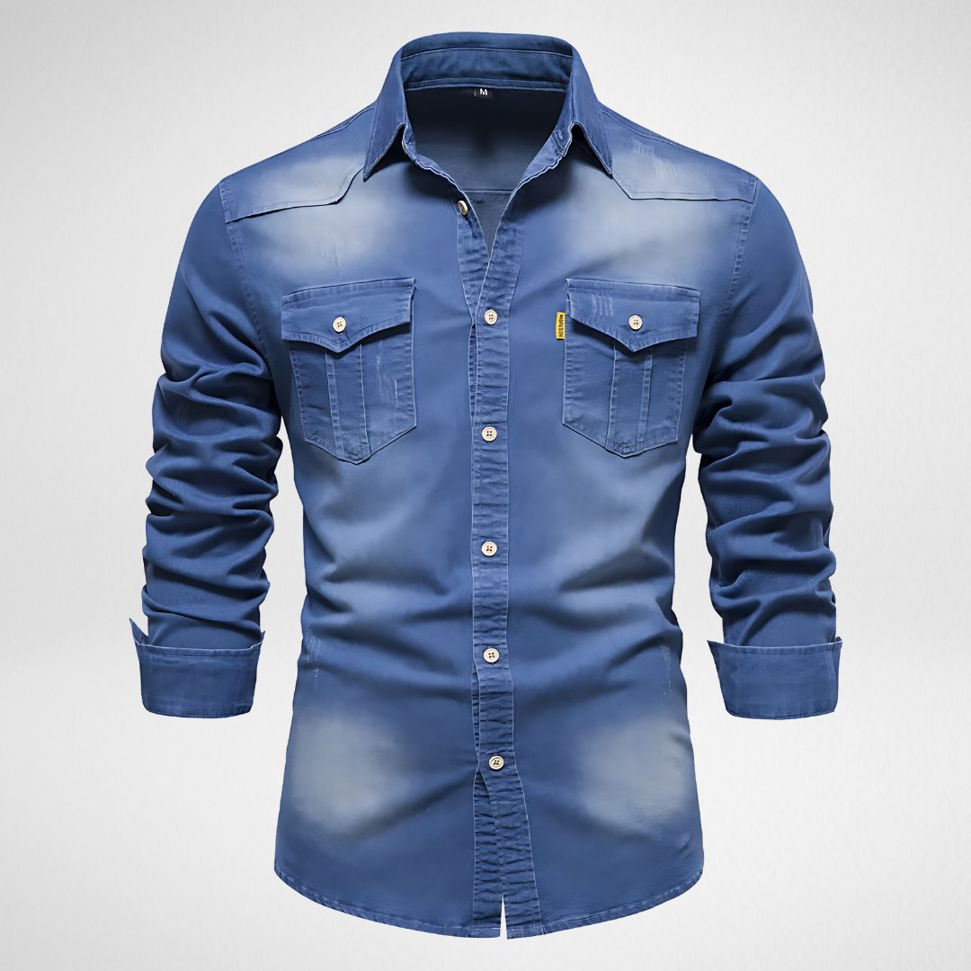 Avantea | Camicia denim elegante