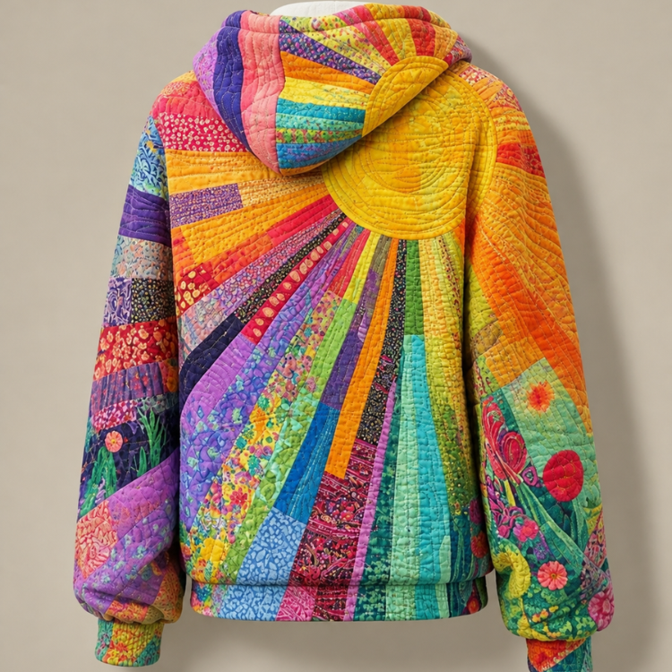 Amanda - Wildflower Gevoerde Hoodie