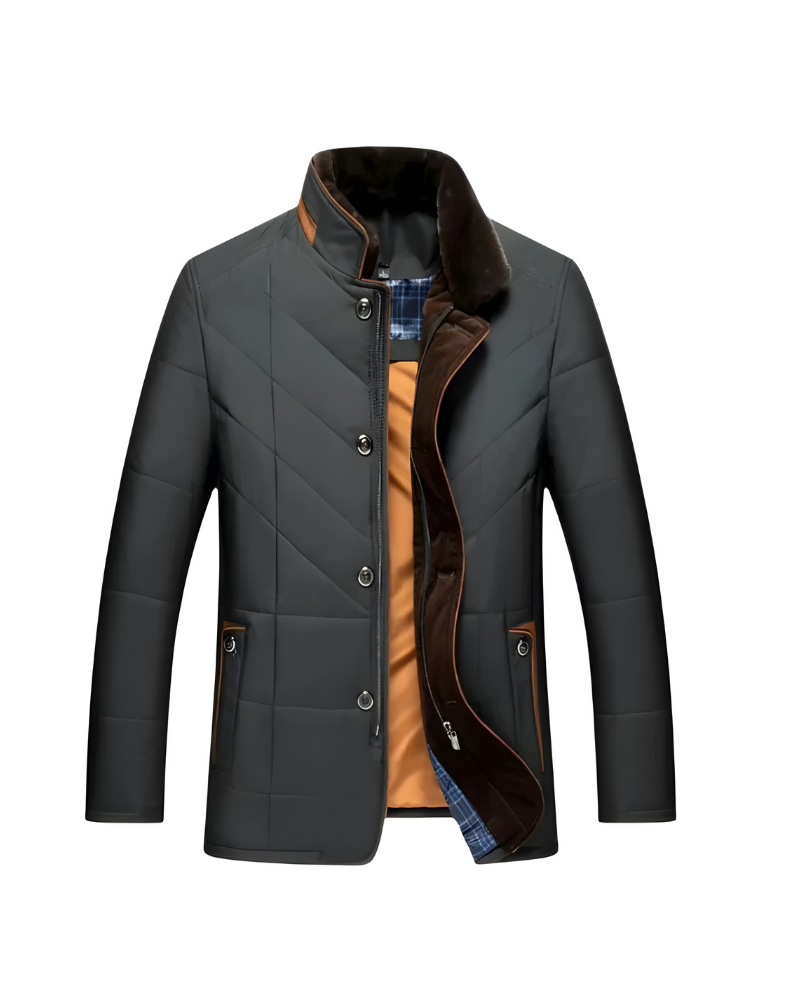 Matteo™ | Business Herenjas Met Warme Voering
