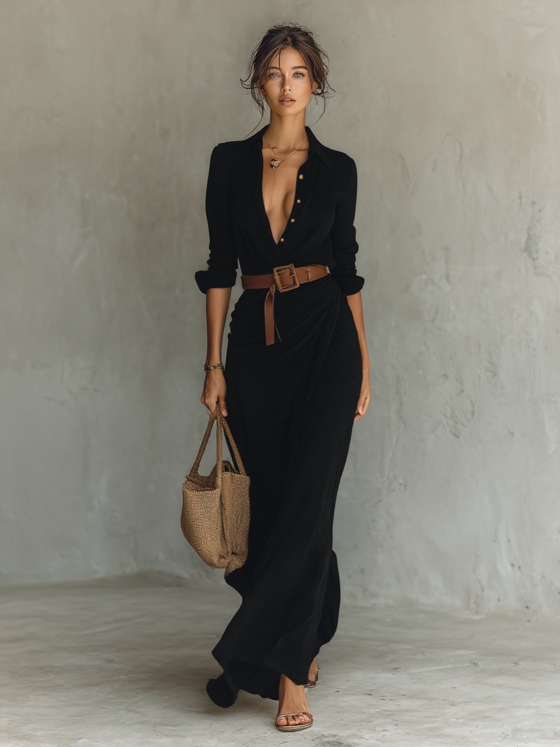 Victorie | Lange Casual Jurk