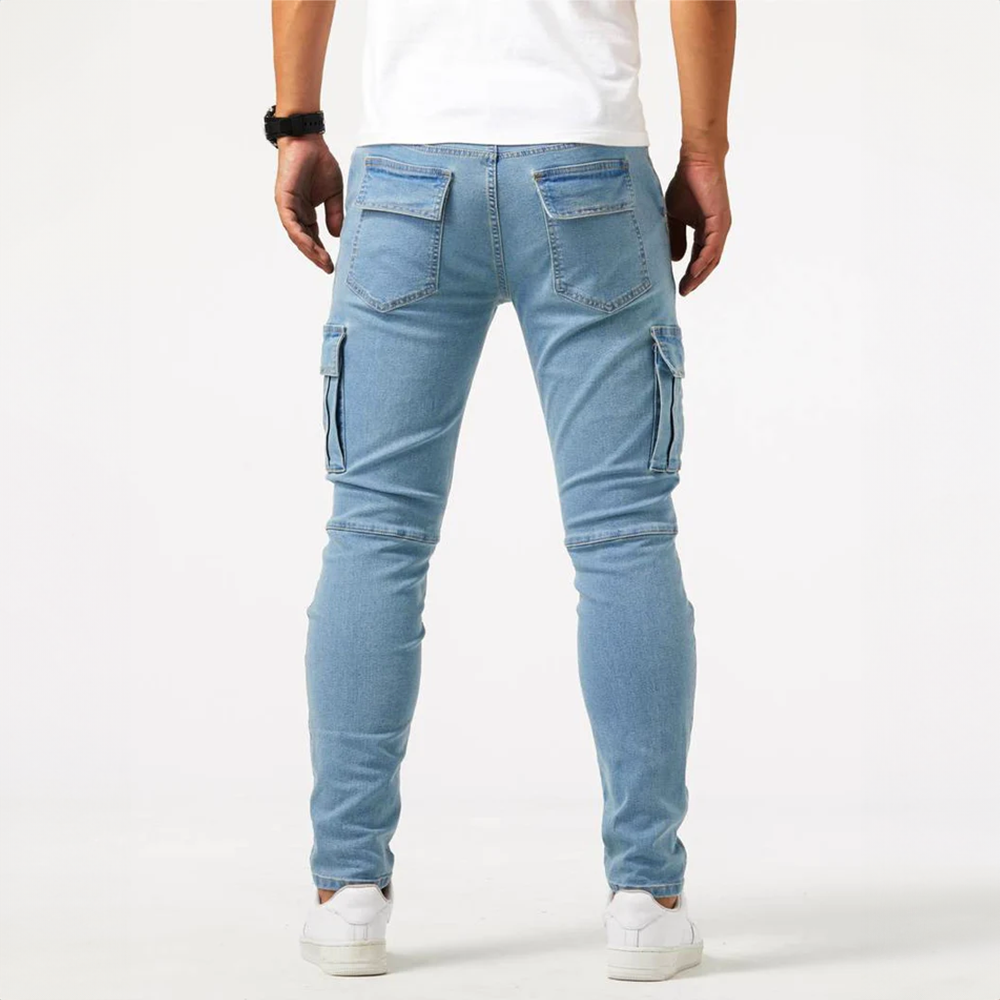 Laluna® | Stretchy Cargo Jeans