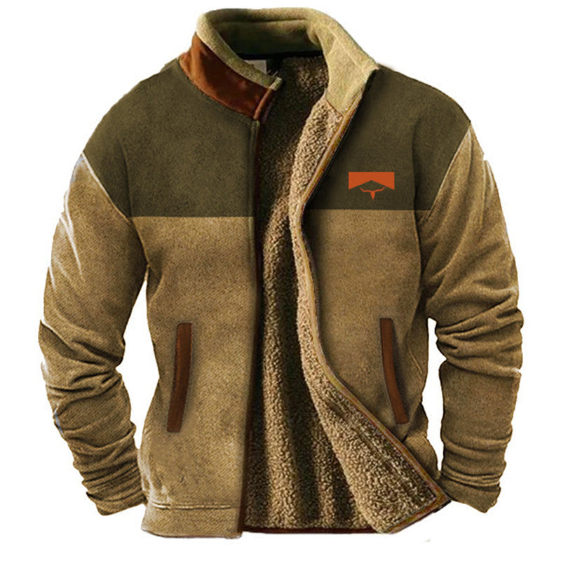 Laluna® | Casual heren fleecejack