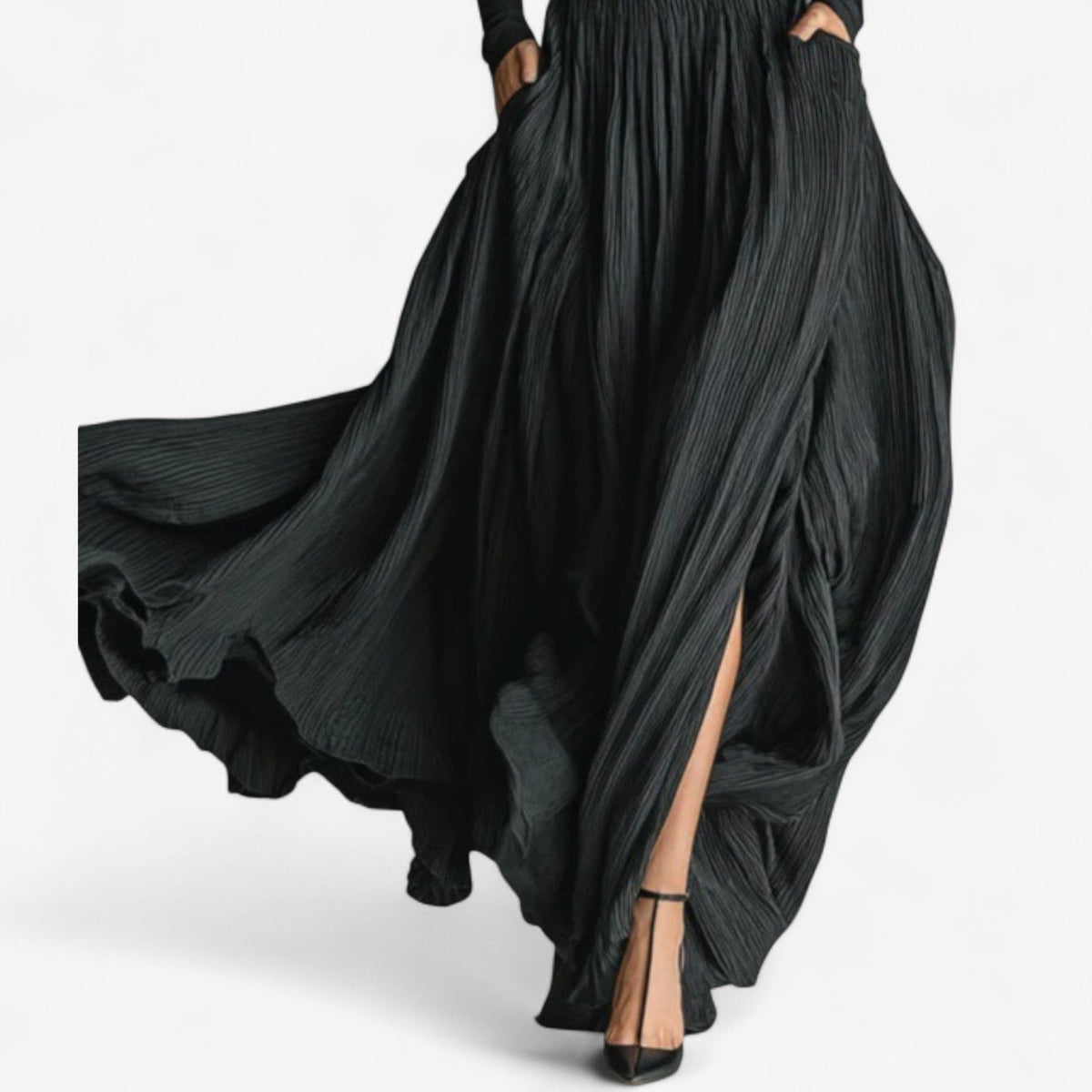 Rachel | Maxi Jurk Hoge Taille