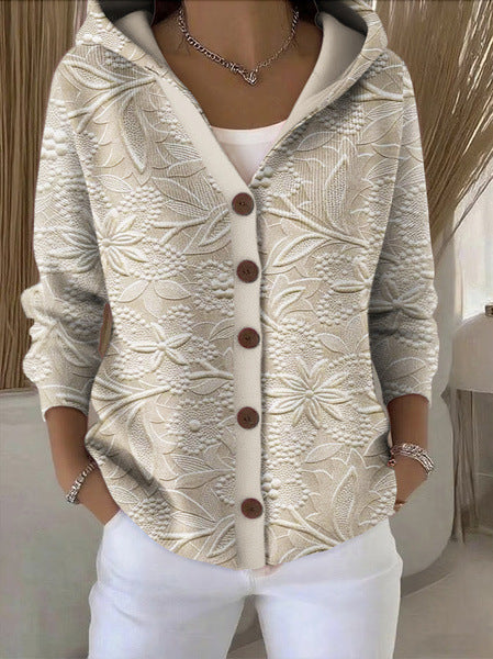 Dames Patchwork Hooded Vest