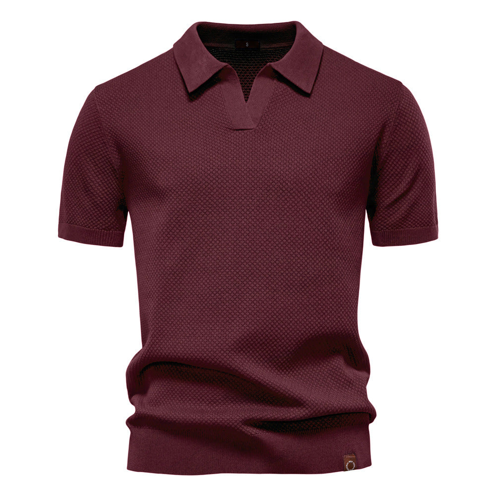 Laluna® | Elegante polo met korte mouwen