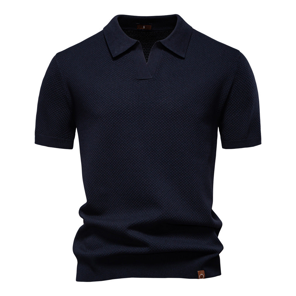 Laluna® | Elegante polo met korte mouwen