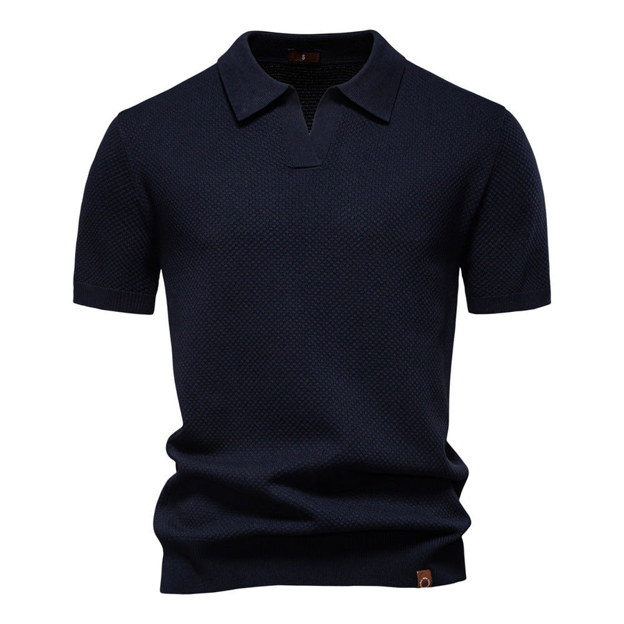 Laluna® | Elegante polo met korte mouwen