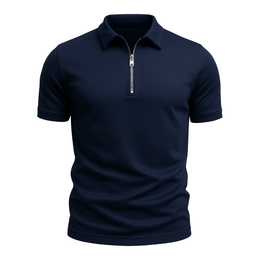 Laluna® | Klassieke Rits Polo Shirt 2+1 Gratis