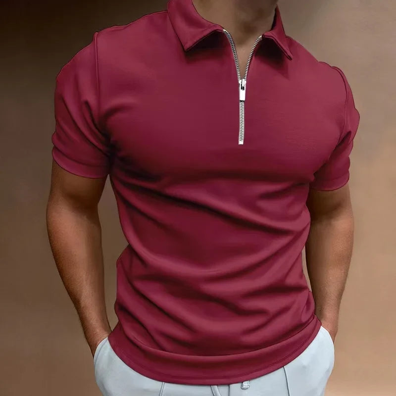 Laluna® | Klassieke Rits Polo Shirt 2+1 Gratis