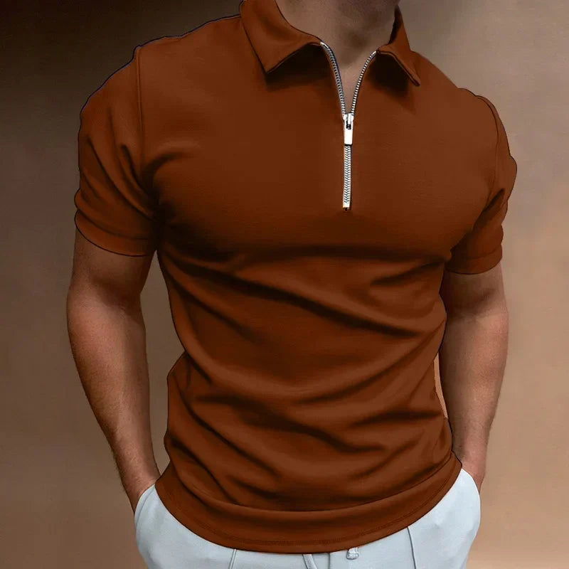 Laluna® | Klassieke Rits Polo Shirt 2+1 Gratis