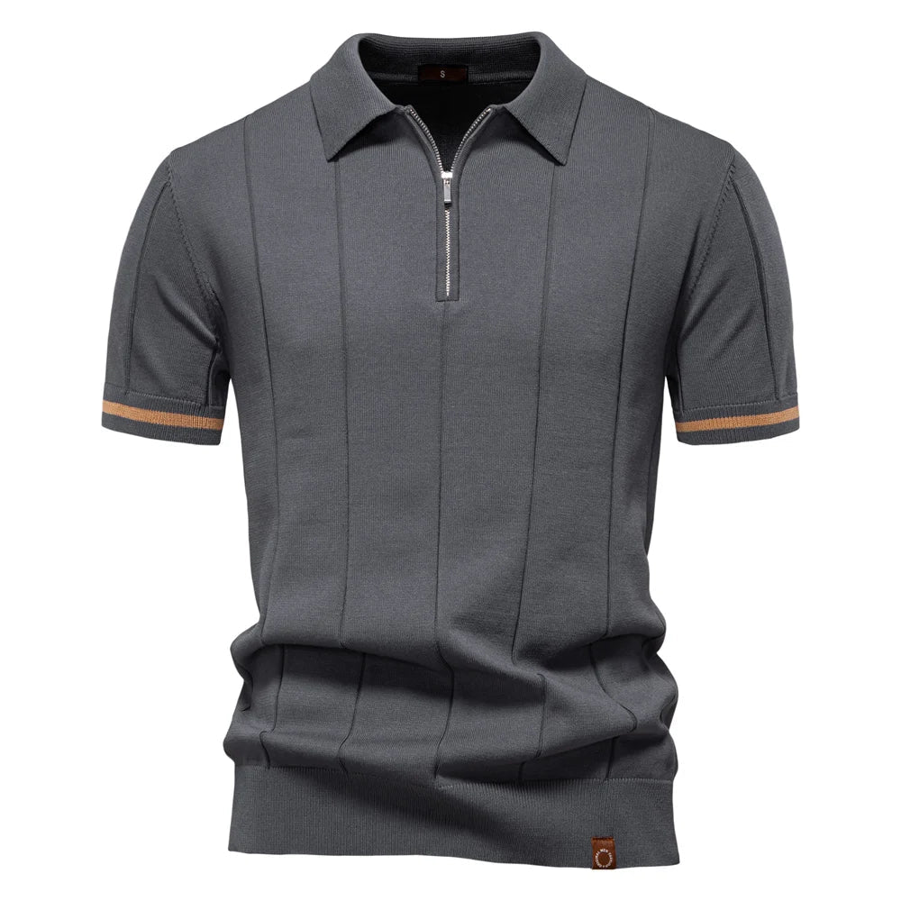 Laluna® | Zomerse Polo met Rits