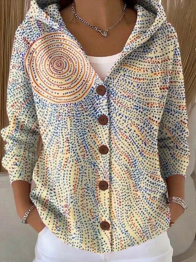 Dames Patchwork Hooded Vest