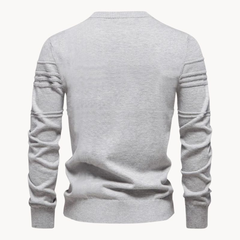 Laluna® | Katoenen Herentrui Met Streepdesign