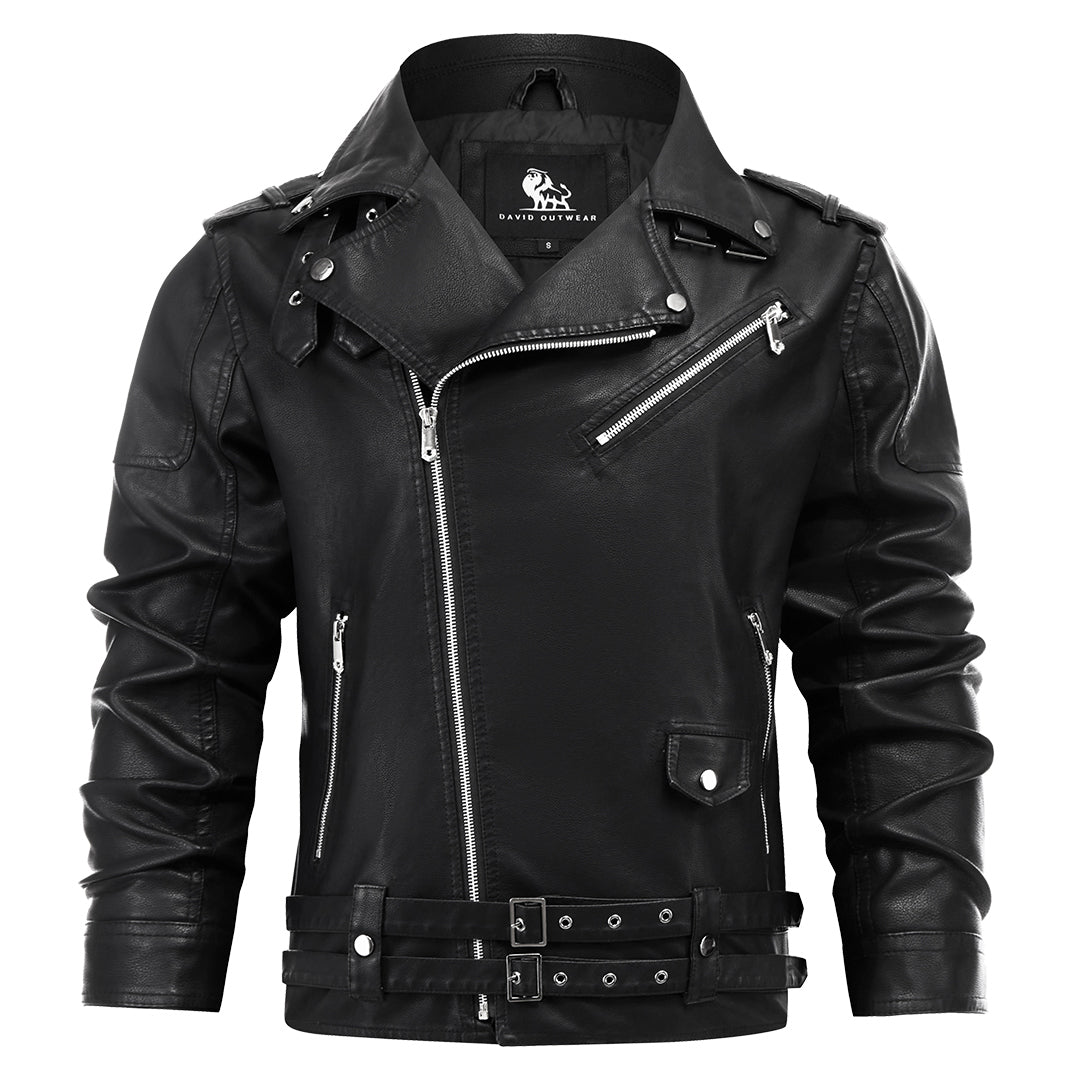 Flavio™ | Boulevard Leren Jas