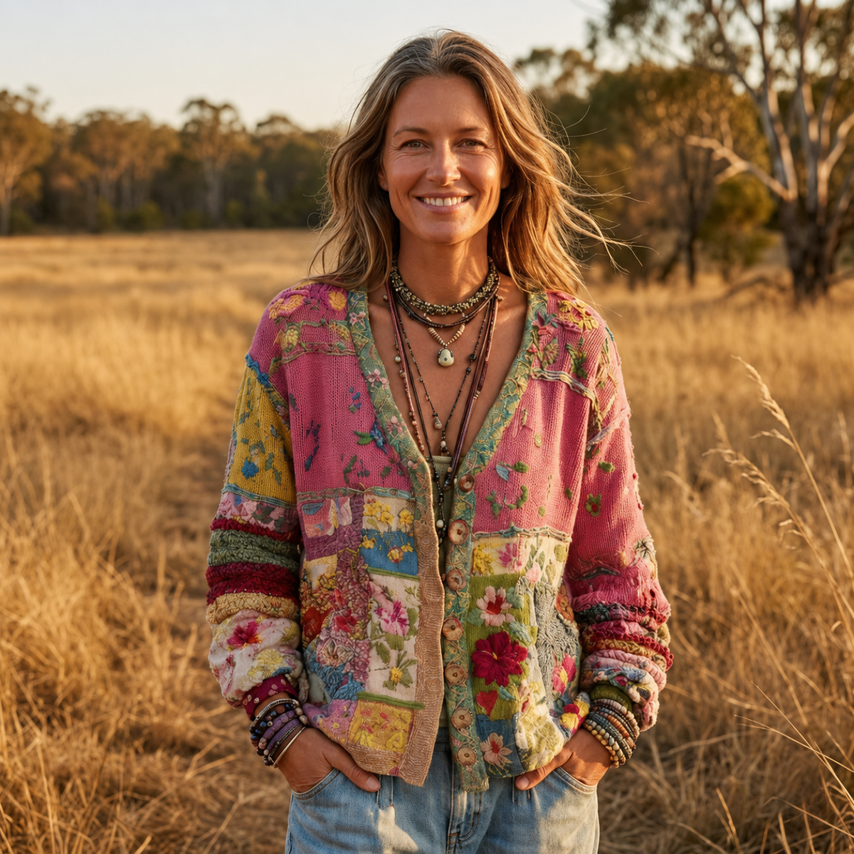 Milla Boho Brei Jacket