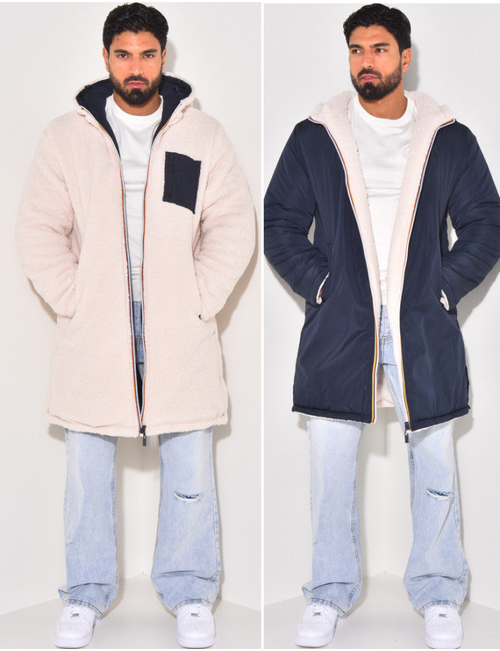 Milo™ | Warme casual lange jas