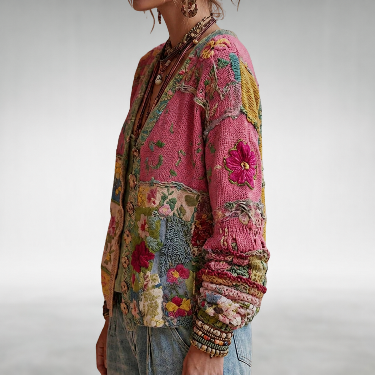 Milla Boho Brei Jacket