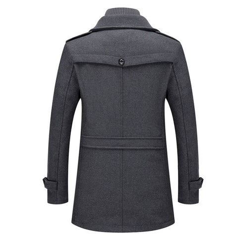 Bruno™ | Elegante Winterjas Met Rits & Knopen