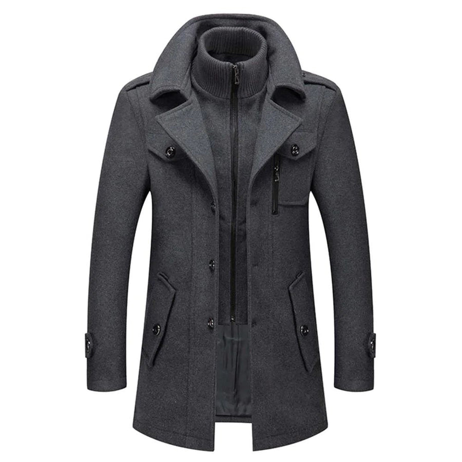 Laluna® | Stijlvolle Peaky Blinders Winterjas