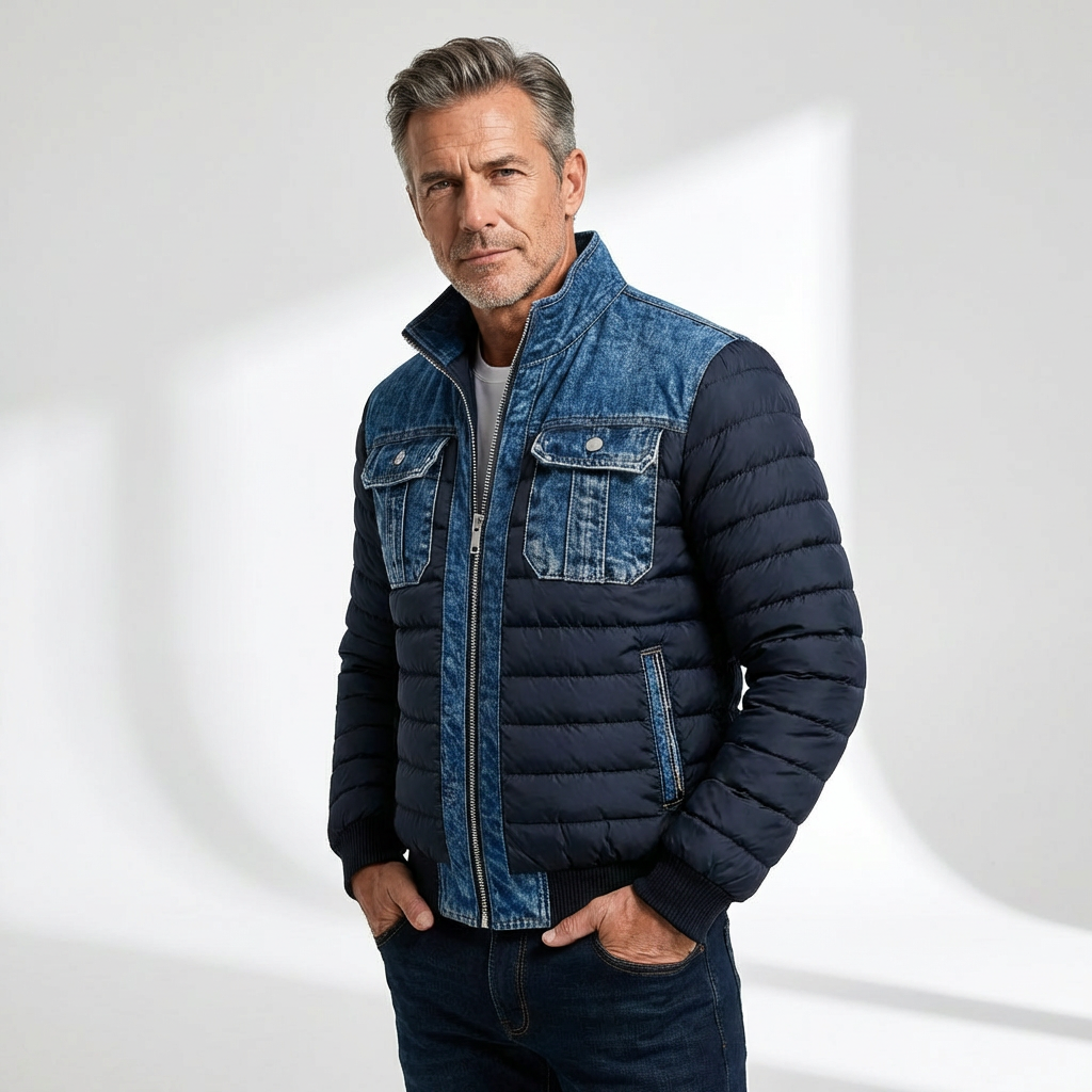 Classic Denim Spijker Jas