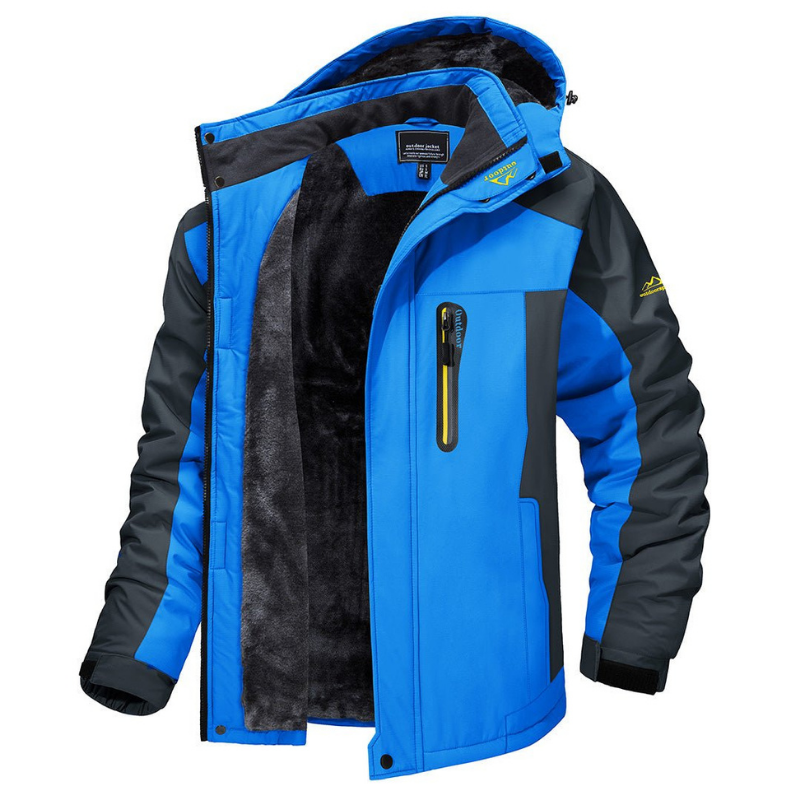 Winterjas voor heren met geavanceerde stof