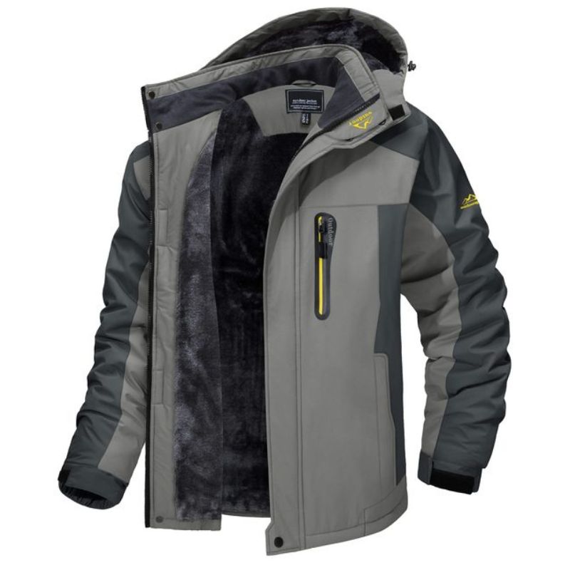 Winterjas voor heren met geavanceerde stof