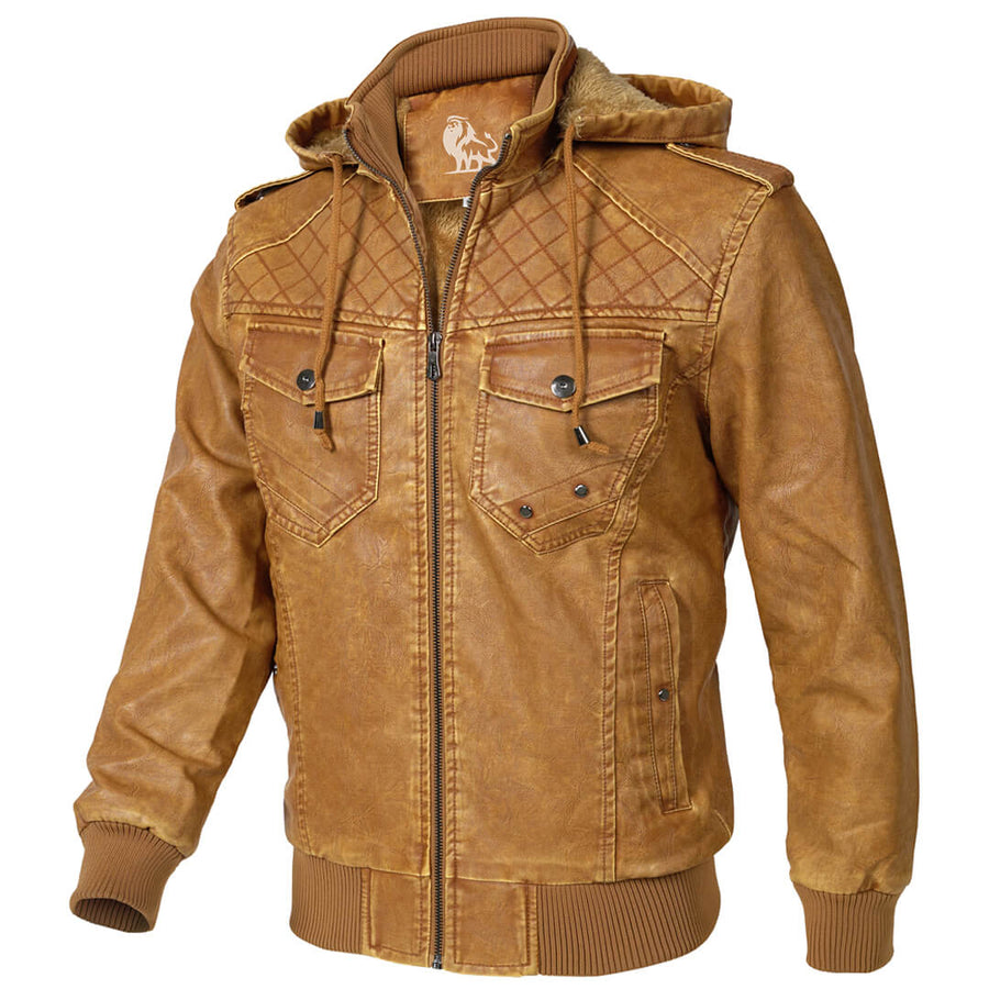 Agustine™ | Luxe Leren Jas