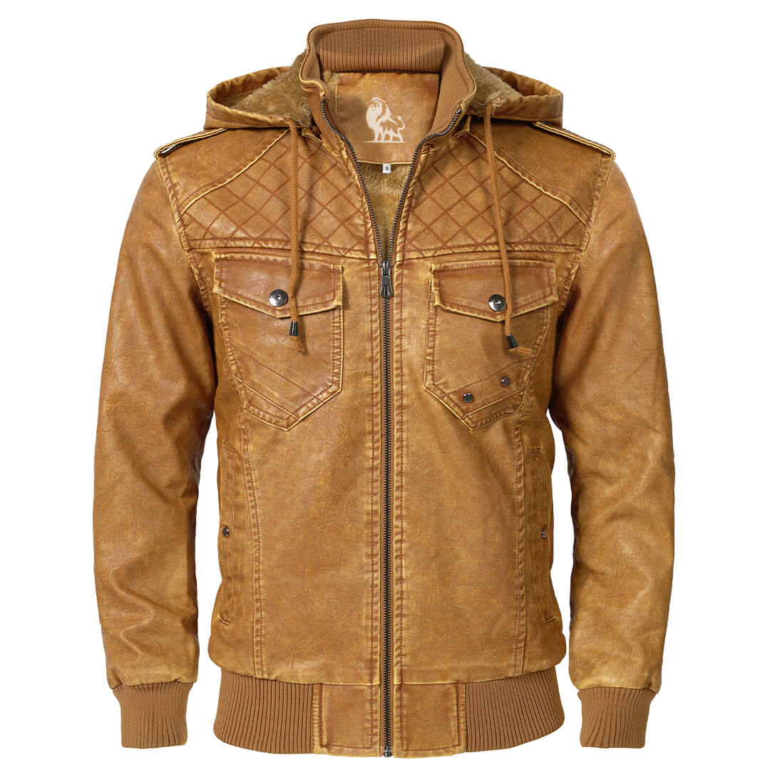 Agustine™ | Luxe Leren Jas