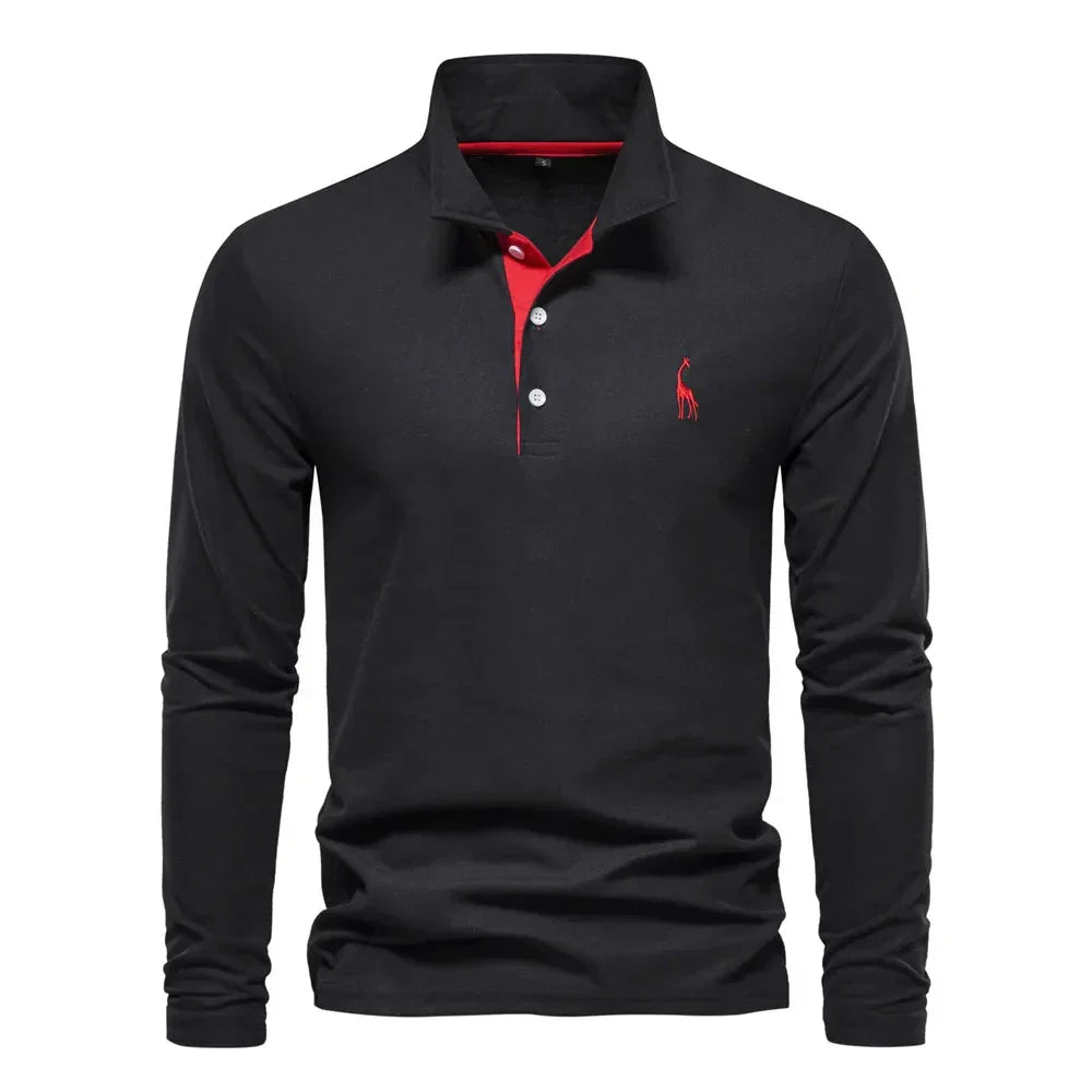 Laluna® | Polo met Lange Mouwen