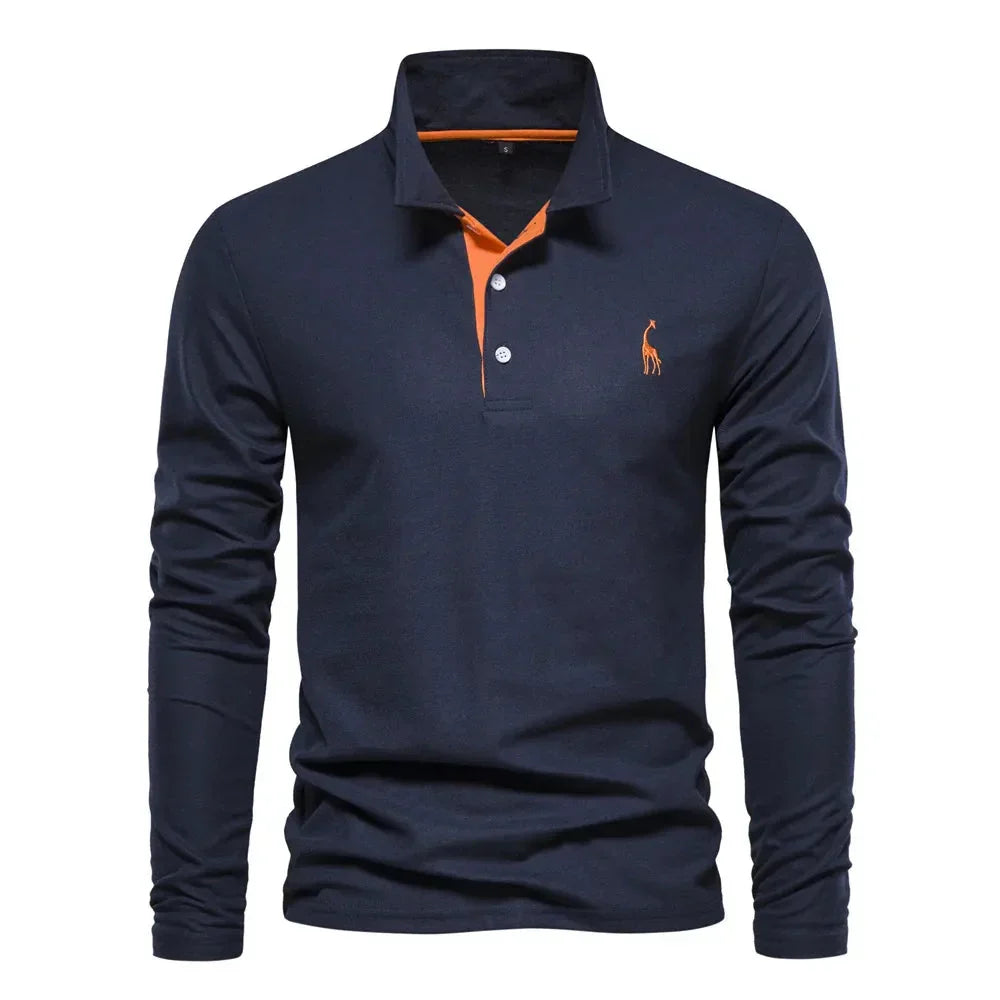 Laluna® | Polo met Lange Mouwen