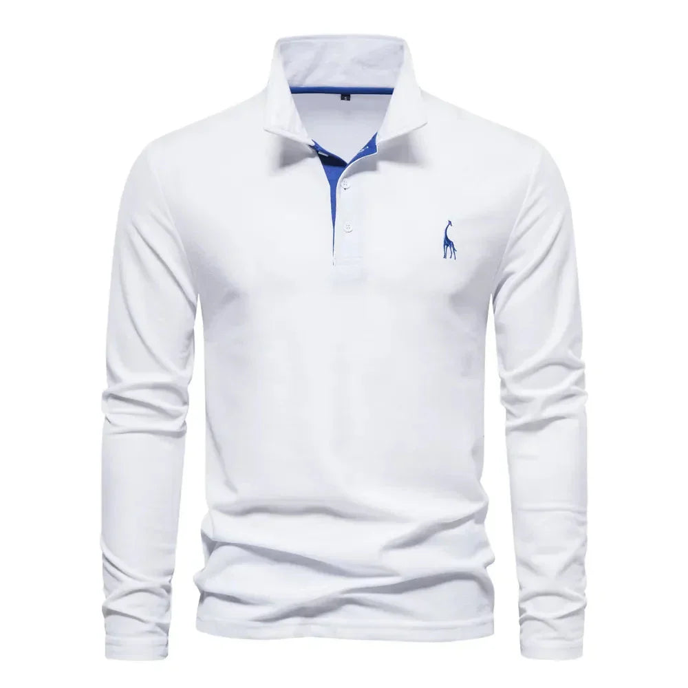 Laluna® | Polo met Lange Mouwen
